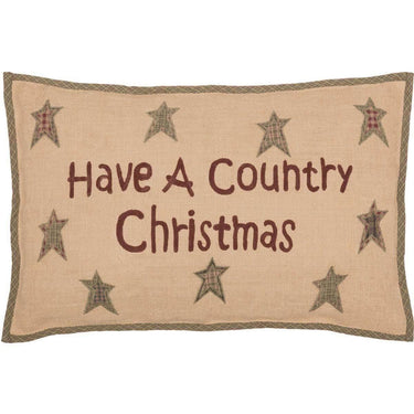 Country Christmas Pillow 14x22 - The Fox Decor